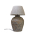 Lampa ceramiczna Rustykalna z abażurem 47cm